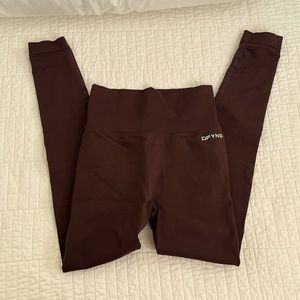 DFYNE dynamic leggings size XS in brown